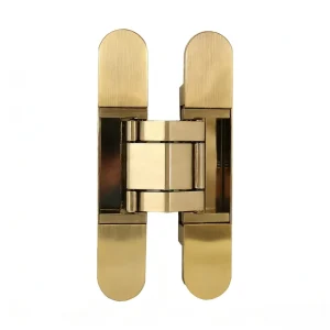 [ New] ADWORK GE60 60kg 180 Degree 3D Adjustable Zinc Alloy 25mm Thickness Concealed Invisible Hinge Farmhouse Design Door
