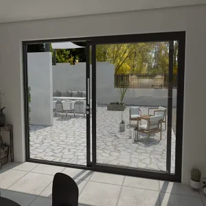 New Products Australia Standard AS2047 Thermal Break Patio Doors Residential Exterior Sliding and Stacking Doors
