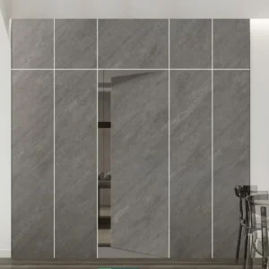 New Style Interior Frameless Hidden Flush Wall WPC Door