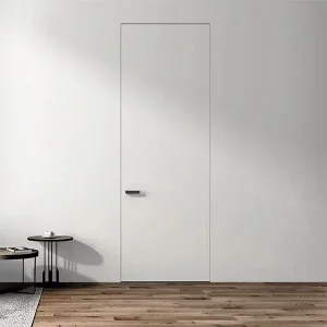 New Trend Invisible Hidden Frame Aluminum Door Seamless Flush Design for Interior Partition Wall