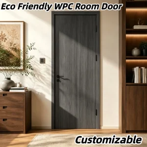 No-Swelling Anti-Fungal WPC Composite Interior Door for Indonesia