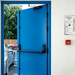 Non-Fiberglass Fireproof Doors, 2-Hour Commercial Metal Anti-Theft Doors