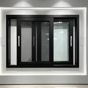 OEM Aluminium Sliding Window Watertightness Class 6 EPDM Sealed for Coastal Villa