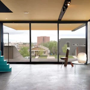 OEM Aluminum Sliding Glass Patio Door with Bifold Folding Swing Door