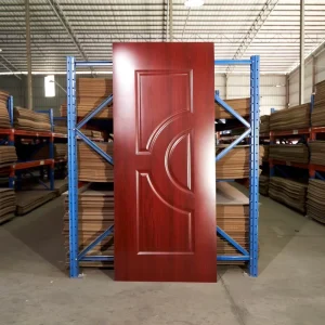 OEM MDF Waterproof Melamine-Finished Door Skin For Apartments