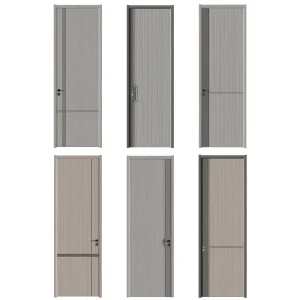 OEM Paint-Free Eco Polymer Interior Door with Sealed Finished Surface for Apartments and Offices