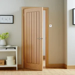 Oak Solid Timber Interior Door with Oak Veneer