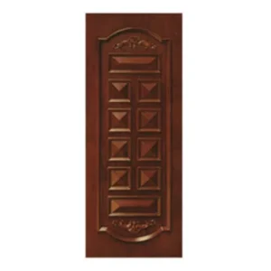 Oak Solid Wood Interior Entrance Door, Custom Colors