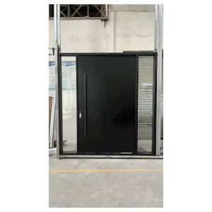 Outdoor Vandal-Resistant Self-Closing Stainless Steel Door for Stadium Concourse Access