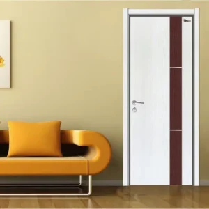 Paint-Free Ecological Interior Door Environmentally Friendly Zero-Formaldehyde Customizable Size