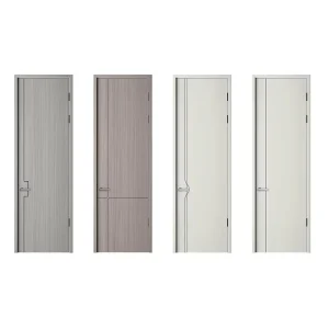 Paint-Free Interior Wooden Room Entrance Door Waterproof Soundproof with Accessories
