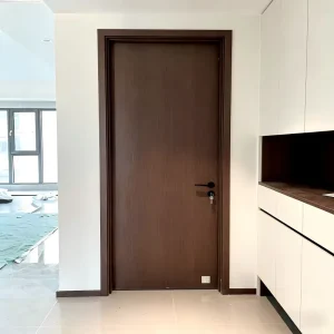 Paint-Free Melamine MDF Interior Wooden Door for Bedrooms, Apartments and Hotels