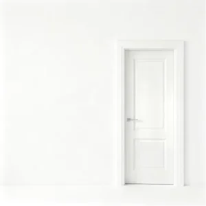 Paint-Free Solid Wood Interior Door with Sound Insulation and Smooth Surface for Kitchen and Hotel