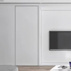 Paintable Frameless Invisible Door with Hidden Aluminum Honeycomb Frame