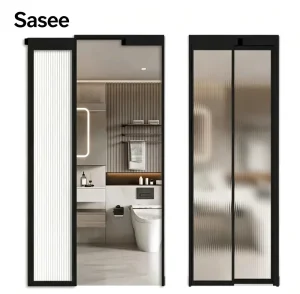 Partition Interior Shower PVC Balcony Bathroom Aluminum Glass Sliding, Swing and Pivot Doors