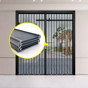 Partition Sliding Door for Kitchen, Living Room, or Clean Room