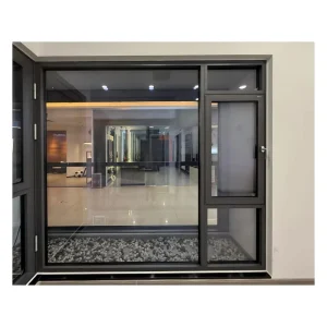 Passive House Certified PHI U-0.8 Triple-Glazed Aluminum Casement Window with Warm Edge Spacer
