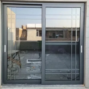 Patio Double-Glass Exterior Aluminum Alloy Lift-and-Slide Door for Villa