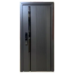 Precision-Carved Double Entrance Door in New Chinese Style for Villas