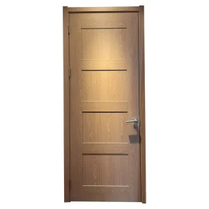 Prehung Modern Residential Solid Oak Wood Interior Door