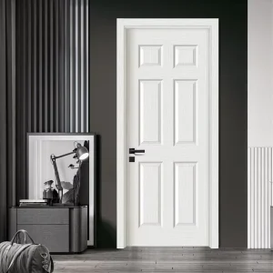 Prehung Moulded Wooden Interior Doors, White Primer, Bi-Fold, for Houses, Offices, Toilets and Bathrooms
