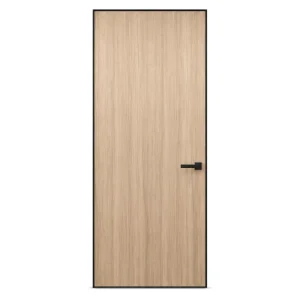 Prehung Paint-Free Solid-Core Engineered Wood Door Fire-Rated Acoustic Soundproof Interior Door for Hotel Apartment Bedroom