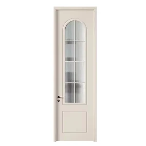 Prehung Waterproof Finished Solid Wood Interior Doors for Apartments Villas Offices and Residential Use