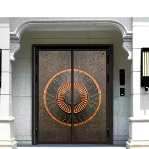 Price Metal Outer New Steel Security Door for Apartment Hotel Villa