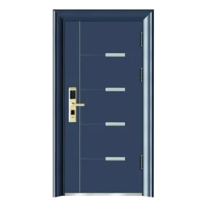 Price Security Steel Metal Door Bullet Proof Main Entrance Front Entry Doors for House with Smart Lock