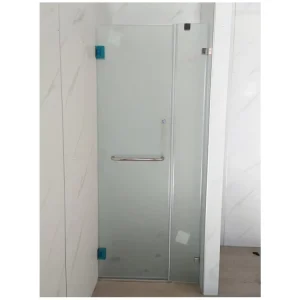 Privacy Frameless Single Tempered Glass Shower Doors for Bathroom