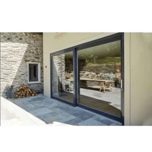 Professional Heavy-Duty Aluminum Alloy Sliding Doors with Thermal Break and Sound Insulation Minimalist Design for Balcony