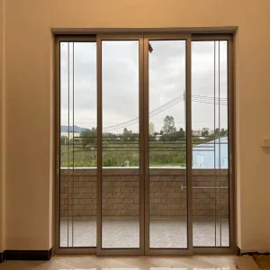 RC3 Ultra-Narrow Frame Sliding Partition Door for Studios and Living Rooms