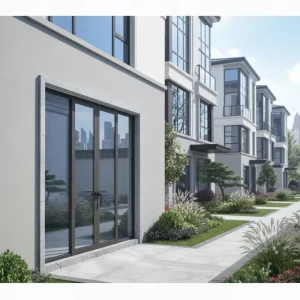 RG120 Heavy Duty Aluminum Lift and Sliding Glass Door, 2.0 mm Thermal Break, with Hardware for Villas