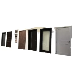 Ready-to-Install Solid Wood Interior Doors Minimalist Design for Bedrooms and Living Rooms
