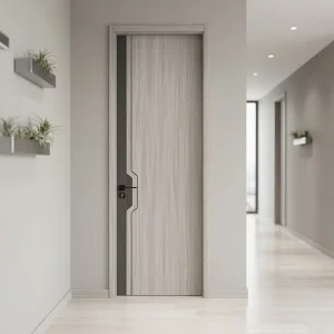 Readymade Solid Core Wooden Interior Door for Home and Apartment Use