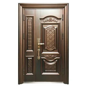 Residential Luxury Entrance Metal Entry Steel Doors Security Exterior Security Doors Exterior Steel Door