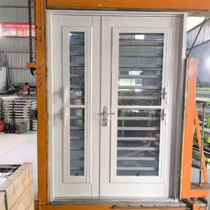 Residential Patio Single-Panel Aluminum Glass Main Entrance Door