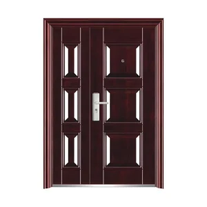 Residential Villa Large Steel Double Entrance Door