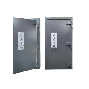 Round Bank Vault Door for Safe Room with Handle Security Door Panel and Lock