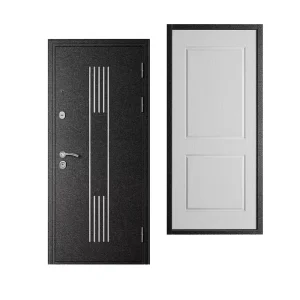 Russian Style Steel Security Door Exterior Front Entry Door for Residential House
