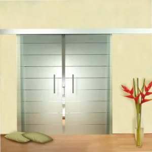 Rustproof Aluminum Swing Door with Anodized Finish for Seaside Villas