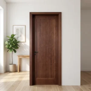 SG06-PT Waterproof Outdoor Single Oak Solid Timber Door American Style Interior Solid Wood Door