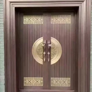 Seal and Safety Cast Aluminum Door
