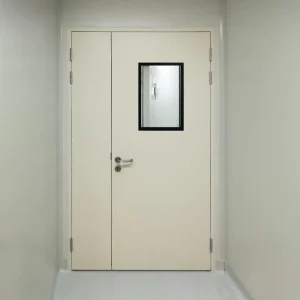 Sealed Hospital Cleanroom Swing Doors, Single-Leaf and Double-Leaf, 201/304 Stainless Steel