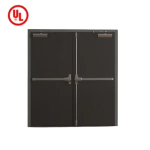 Security Anti Theft Fireproof Steel Interior Front Door with Modern Design