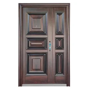 Security Steel Door Main Entrance for House, Front Exterior Door, Chinese Factory