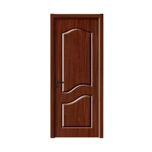 Sensor Solid Wood Interior Main Door with Smart Lock and Waterproof Finished Surface
