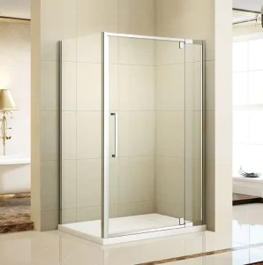 Shower Door Factory Direct Supply Custom Hotel Aluminum Frame Australia Hinge Shower Screen 6mm Modern