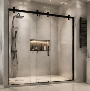 Shower Partition Glass Sliding Swing Door