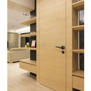 Simple Design Invisible Wood Interior Door